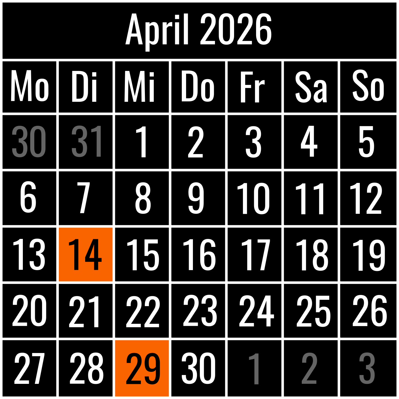 Aktualisierungskurs April 2026