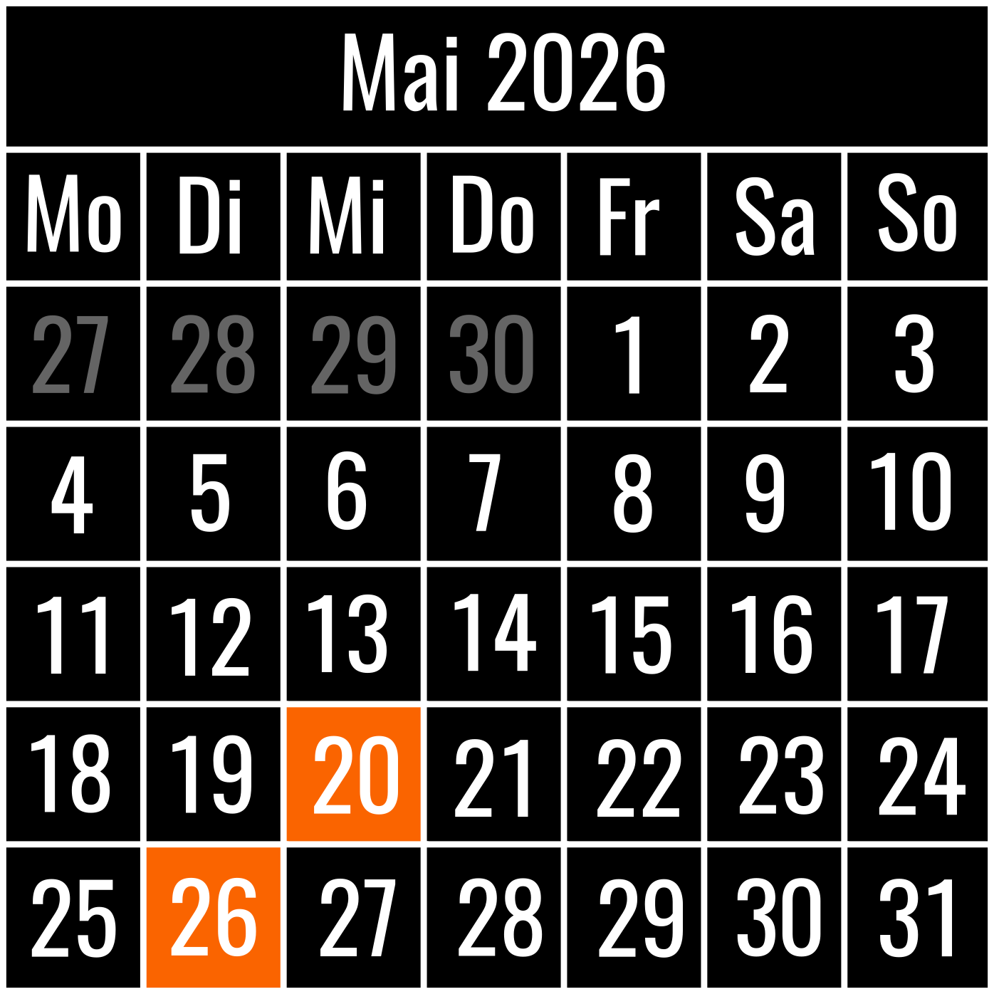 Aktualisierungskurs Mai 2026